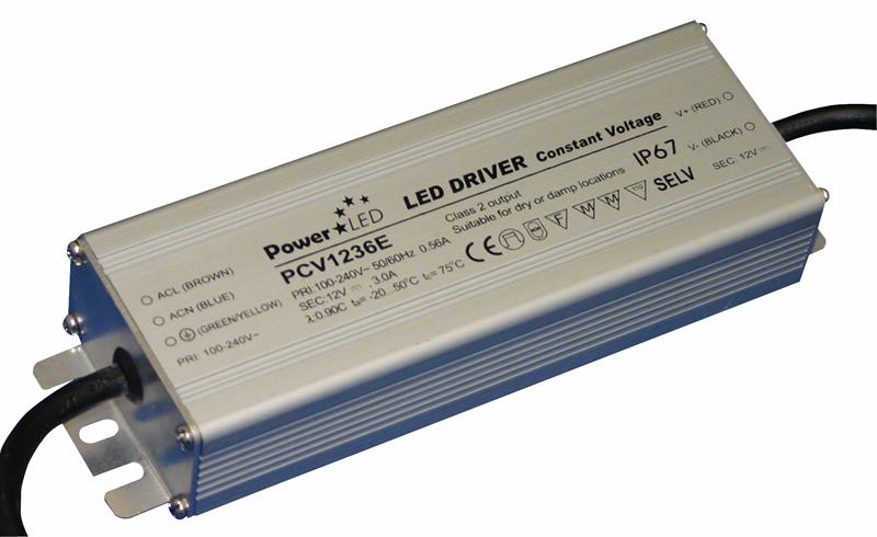 Sunpower Pcv1236E Led Driver C/v 12V 36W Ip67