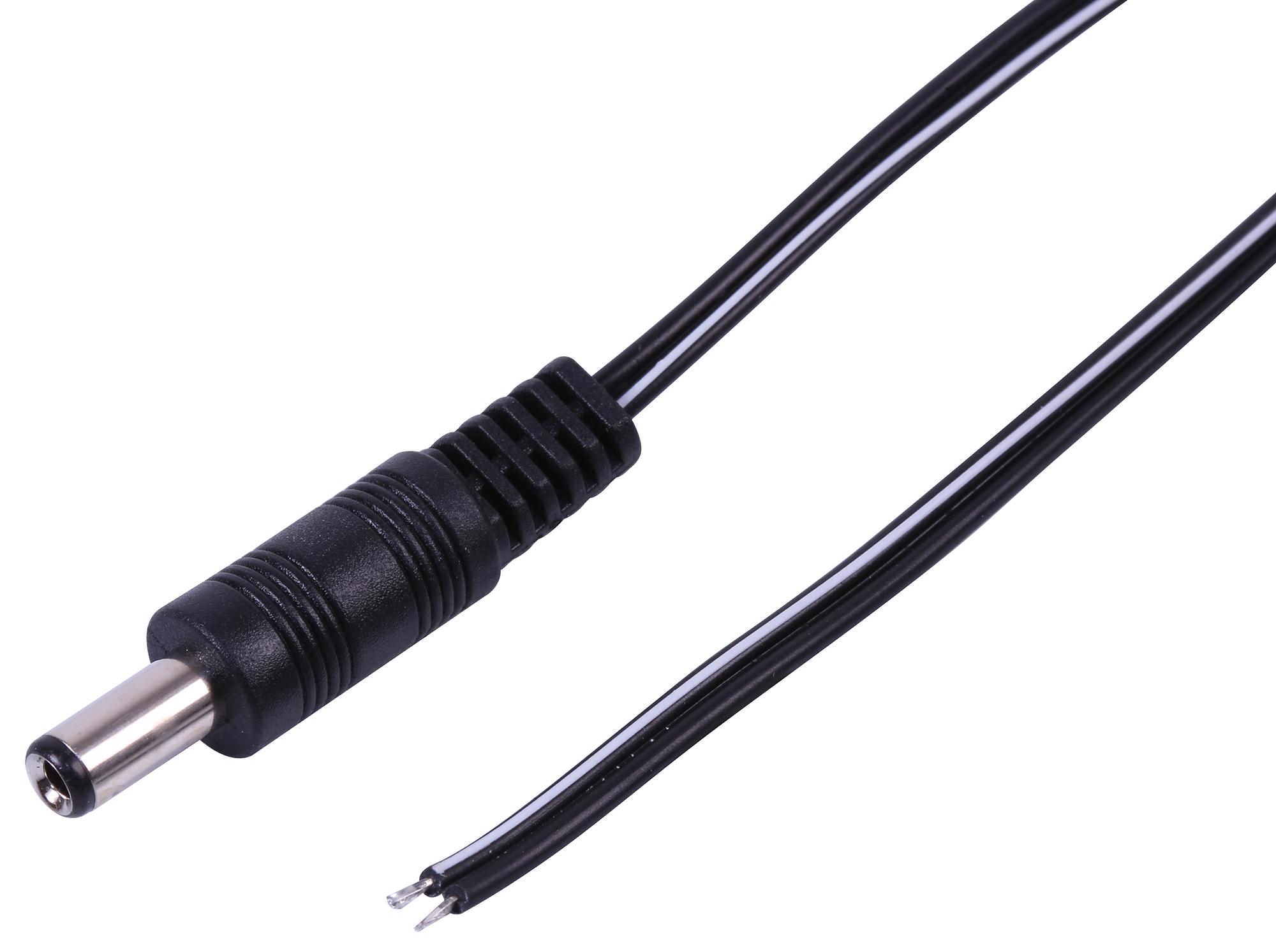 Pro Elec Pelb2066 Lead 2.5Mm Dc Plug To Bare End 5M