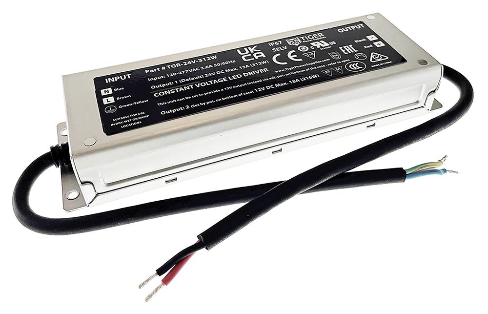 Tiger Power Supplies Tgr-24V-312W Led Driver 24V 13.3A 320W Ip67