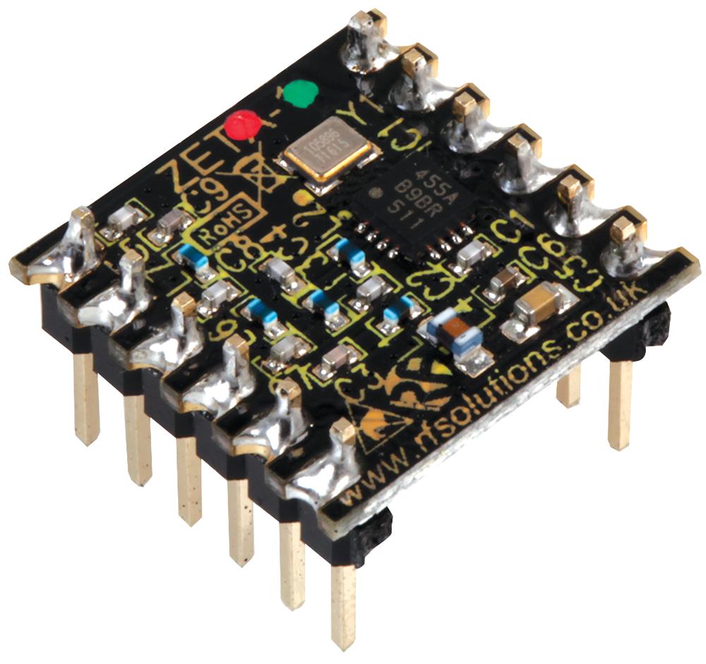 Rf Solutions Zeta-433-D Fm Rf Tx/rx Dil Module, 433Mhz, 2Km