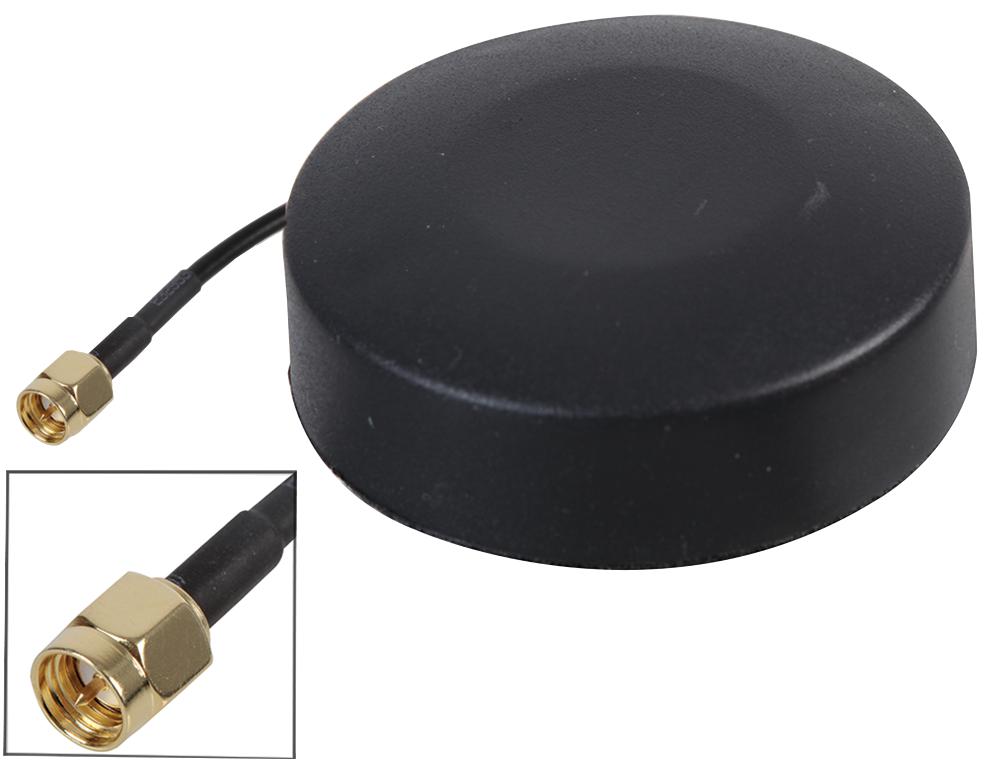 Siretta Tango38/2.5M/smam/s/s/17 Antenna, Puck, 10Mhz To 868Mhz, 2Db