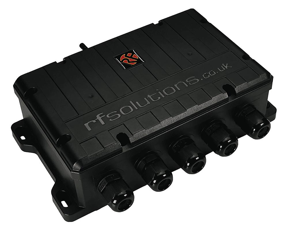 Rf Solutions Riot-Rx-8R4 Remote Ctrl System, Fm, Rx, 4 Ch, 868Mhz