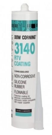 Dow 3140 310Ml Rtv Silicone, 3140, Clear, 310Ml