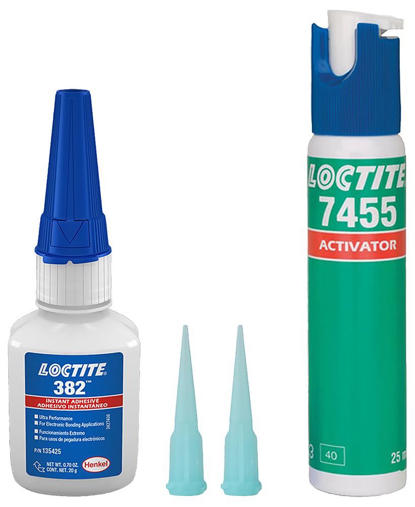 Loctite 382/7455 Adhesive 382 & 7455 Tak Pak Kit