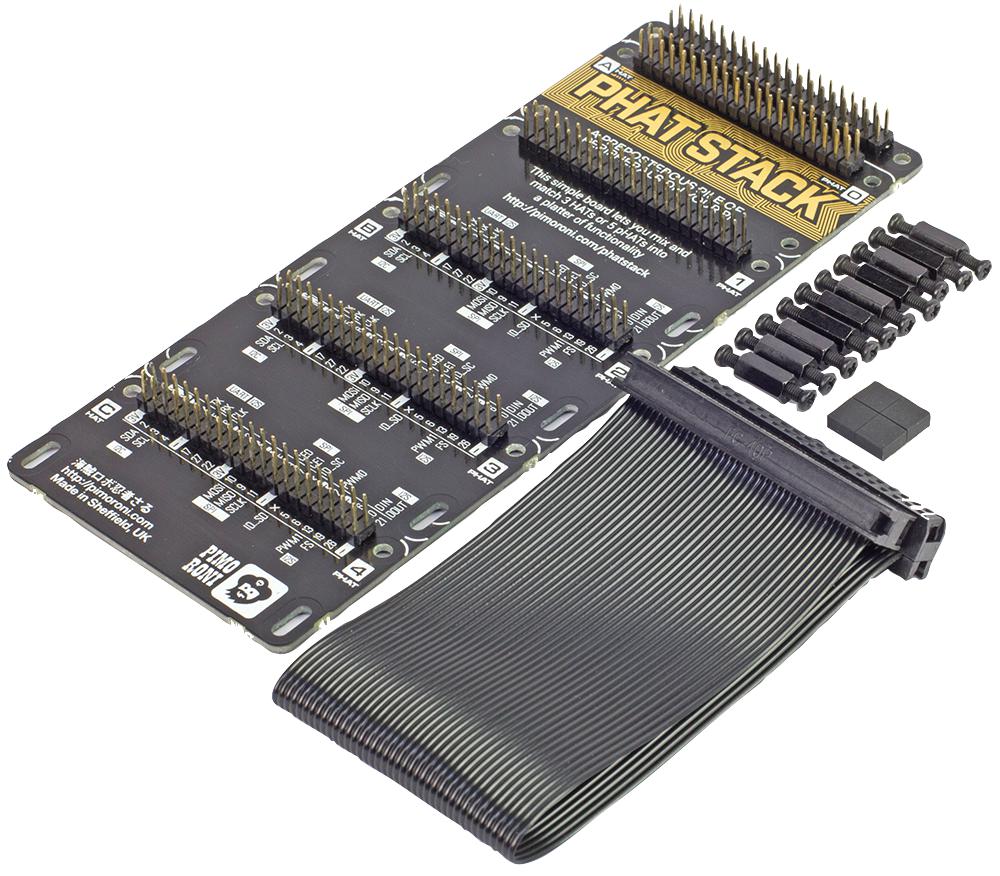 Pimoroni Pim322 Phat Stack, Fully Assembled