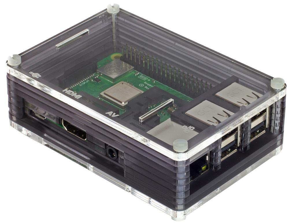 Pimoroni Pim340 Ninja Pibow 3 B+ Case For Rpi 3 B+