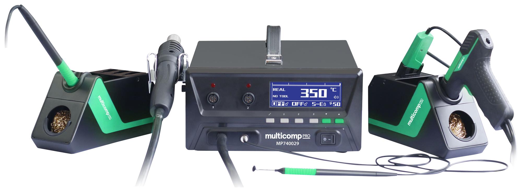 Multicomp Pro Mp740029 Soldering Rework Station, 4-In-1, 900W