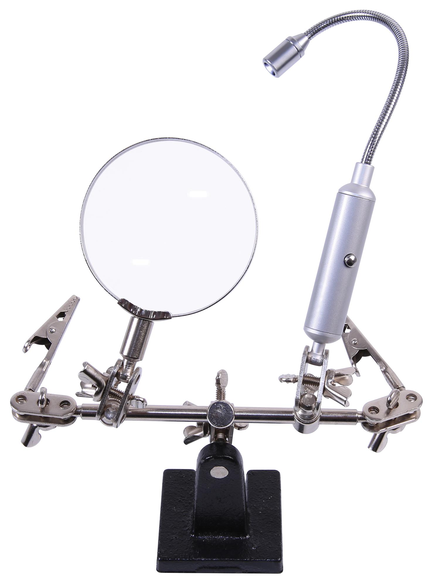 Duratool D03475 Helping Hand With Light & Magnifier