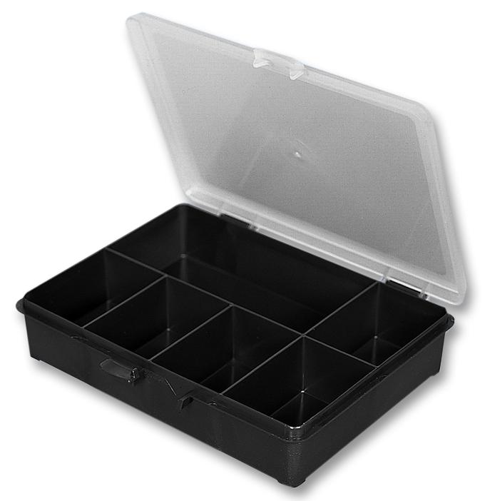 Raaco 108041 Box 6, With 6 Compartments Opaque