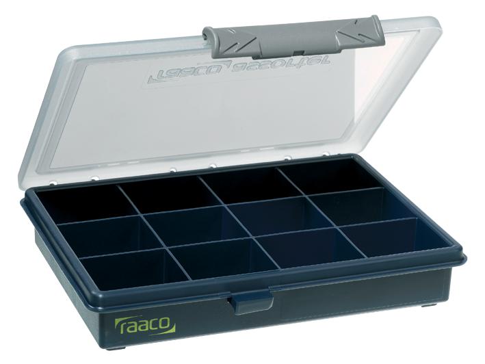 Raaco 136143 Service Case, 6-12, 12 Compartments