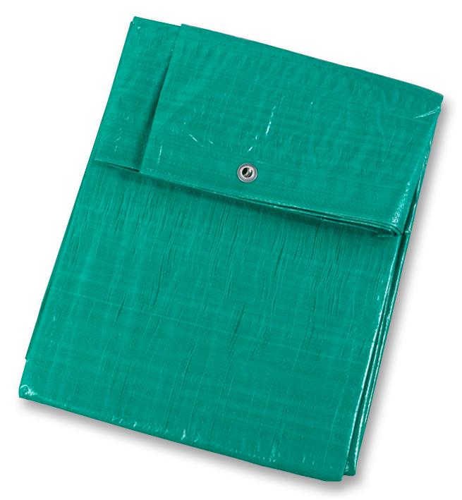 Clarke International 6471278 Tarpaulin, Green , 16X20'