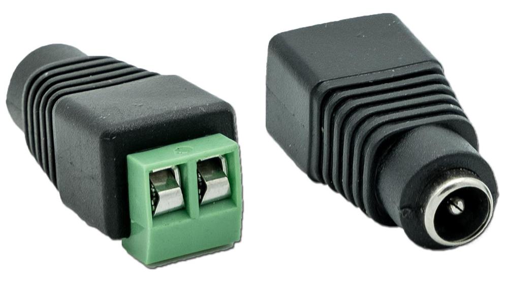 Blupont C-Ps-2.1-Fadap Cctv Dc Socket Adaptor, 2.1Mm Female