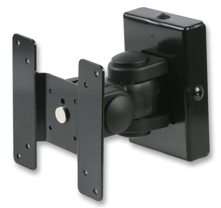 Pro Signal Psg02526 Wall Bracket, Vesa75/100, Black