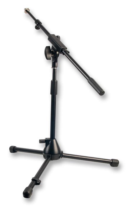 Pulse Pls00041 Microphone Stand, Short, Black