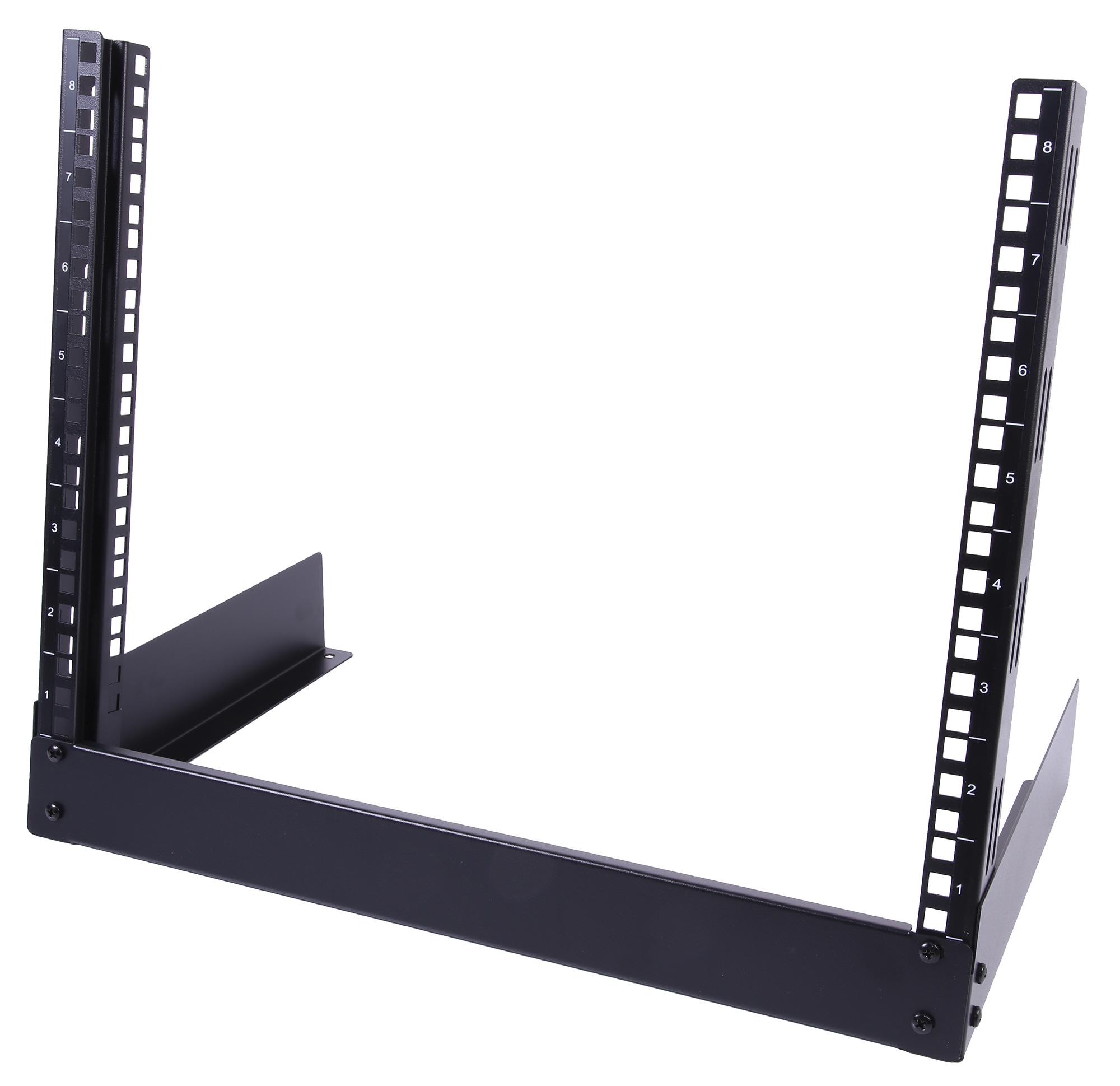 Pulse Drs-2P-8U 19 Desktop Rack Stand, 2 Post, 8U