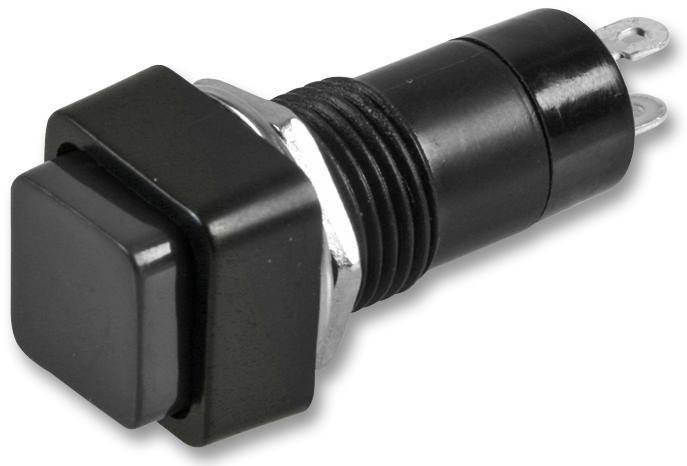 Multicomp Pro Mcps23A-2 Pushbutton Switch, Spst, 1A, 250V, Black