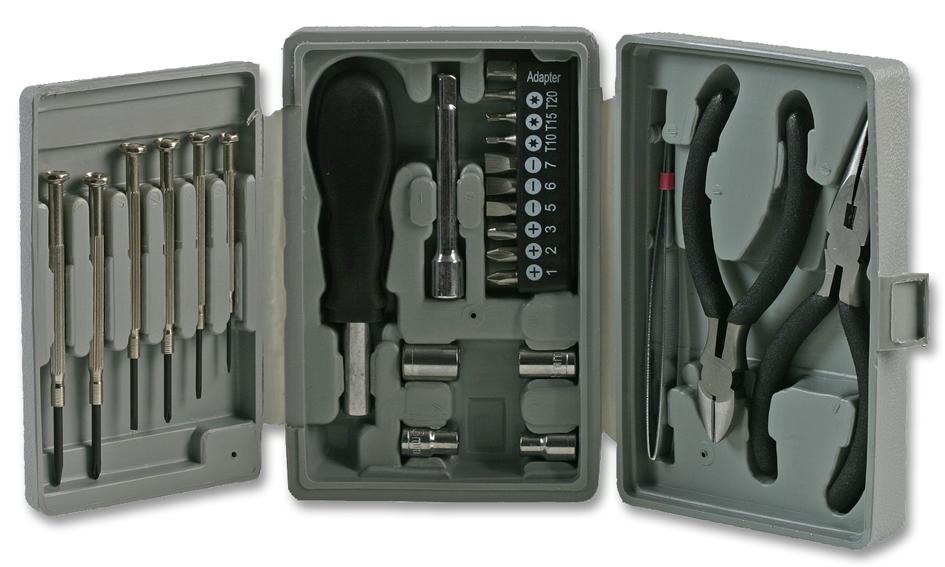 Duratool D00197 Tool Kit, Mini, 26Pc