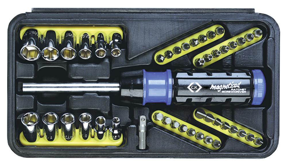 Ck Tools T4826D Ratchet Screwdriver/socket Set, 46Pc