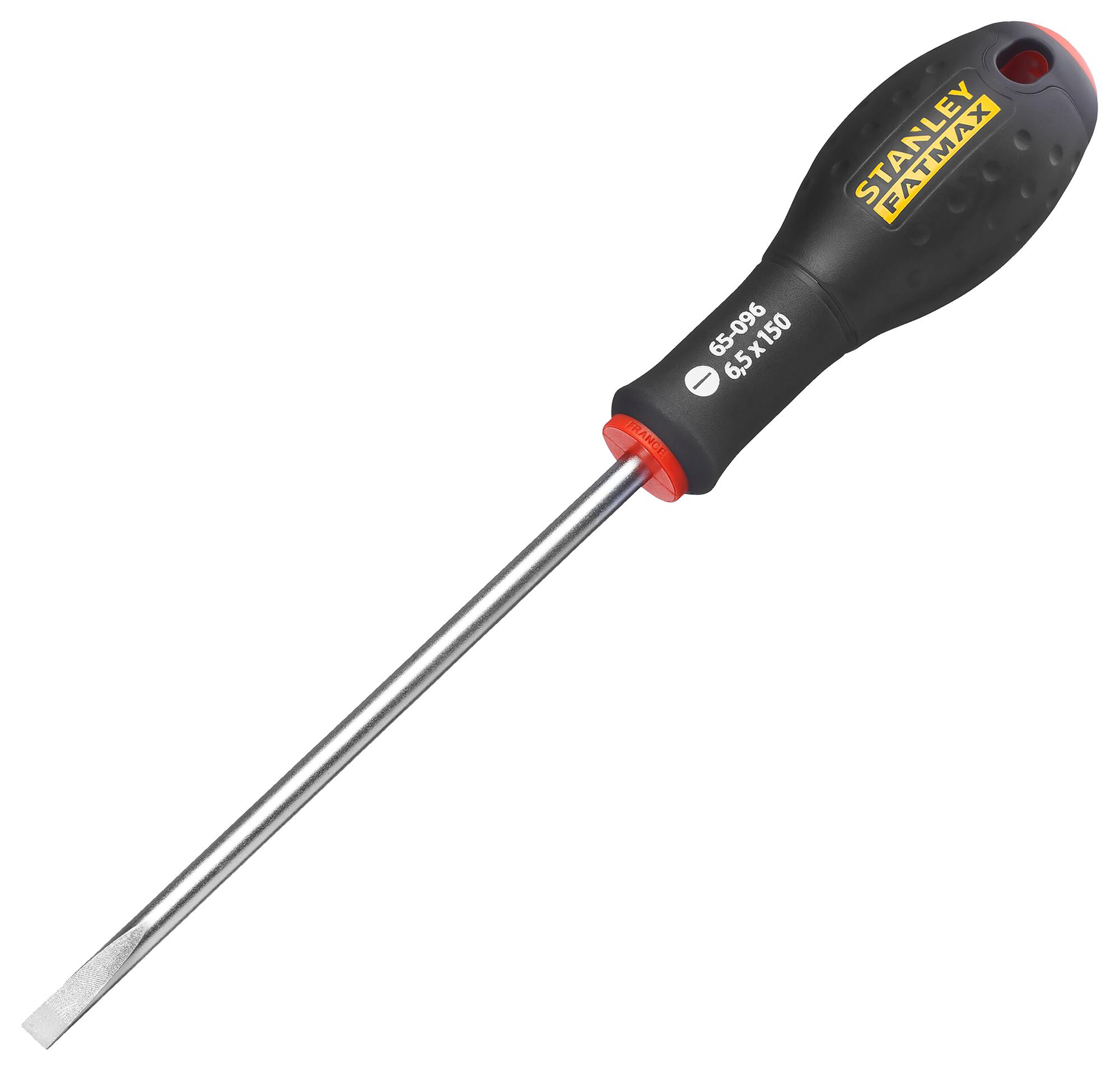 Stanley Fat Max 1-65-096 Screwdriver, Slotted, 6.5 X 150Mm