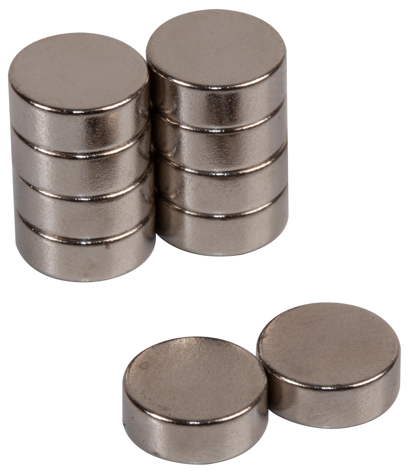 Duratool D01766 Magnets, Rare Earth, 8 X 3Mm (Pk10)