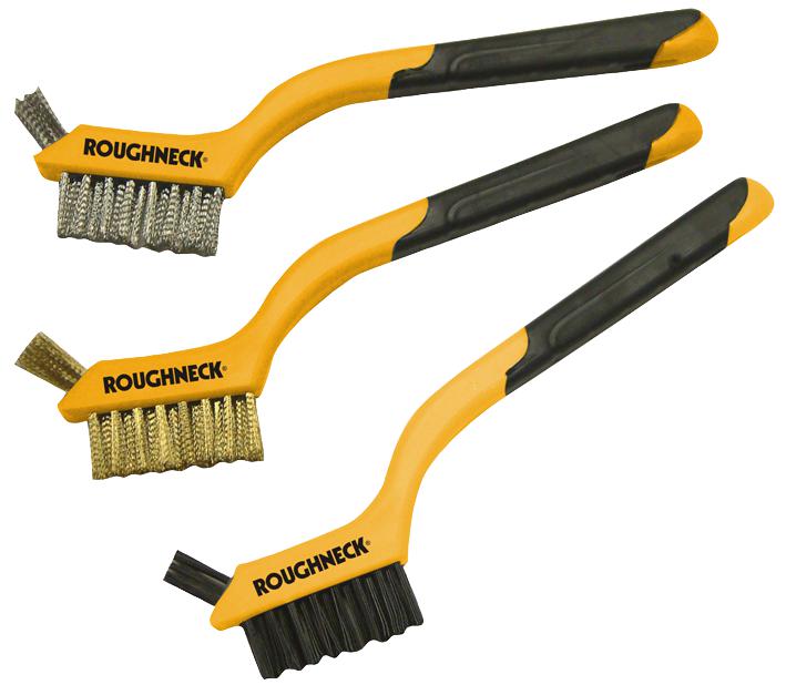 Roughneck 52-005 Brush Set, Mini, 3Pc