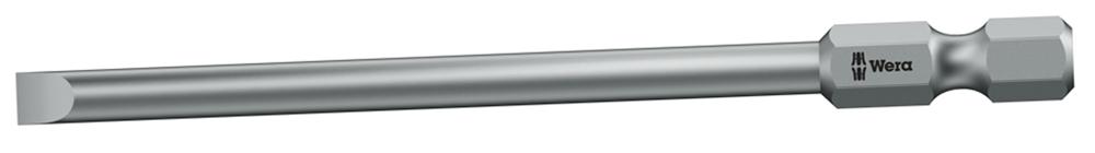 Wera 05059451001 S/driver Bit Slotted 0.8X4X152