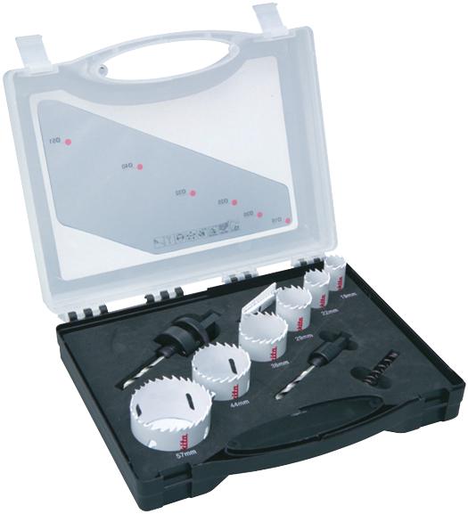 Makita D-47117 Holesaw Kit 8 Piece Plumbers