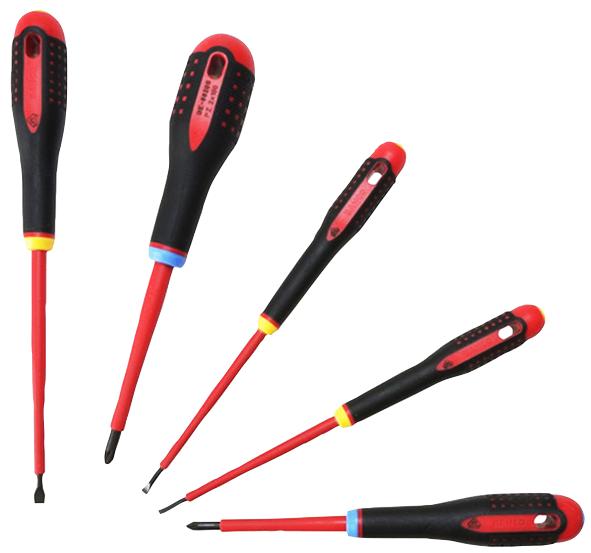 Bahco Be-9882S Screwdriver Set, 5Pc