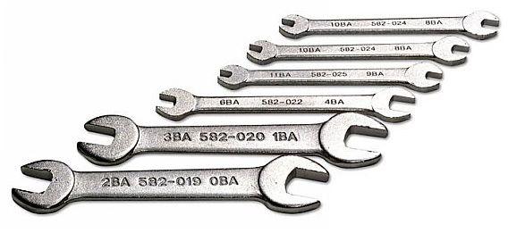 Laser 2680 Spanner Set Ba Open Ended 6Pc