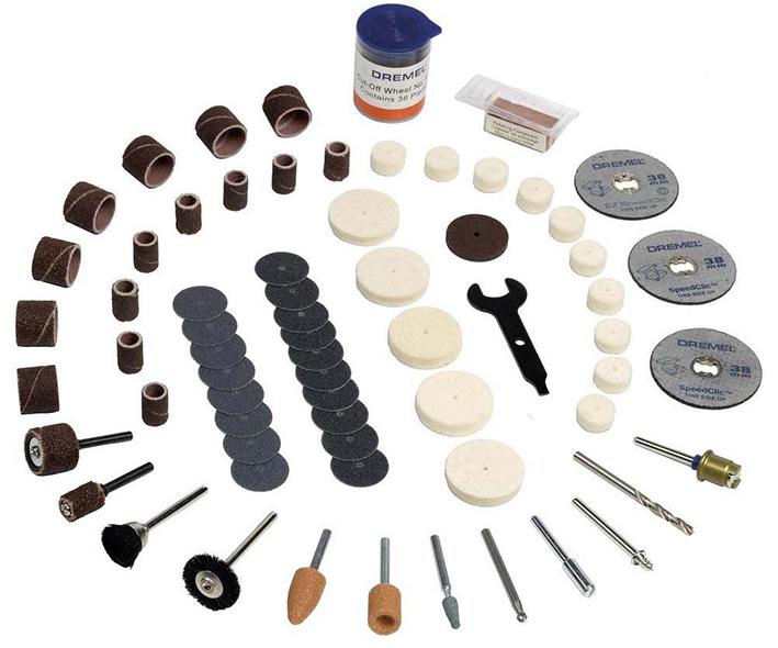 Dremel 723 Multipurpose Modular Accessory Set/100Pc