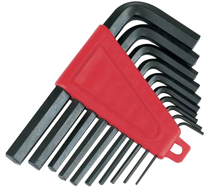 Silverline Hk19 Hex Key Set, Imperial, 10Pc