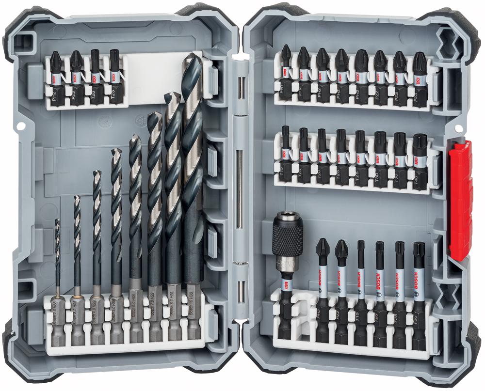 Bosch - Professional (Blue) 2608577148 35Pc Metal Drilling & Impact Set