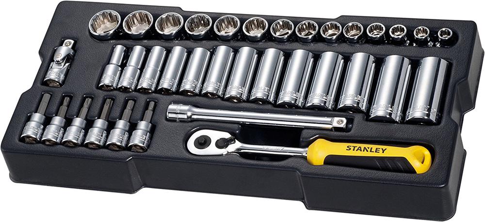 Stanley Stmt1-74174 3/8 Metric Socket Set Module 36Pc