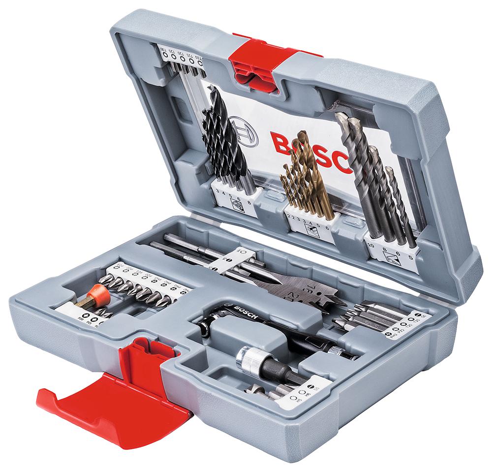 Bosch - Professional (Blue) 2608P00233 49Pc Premium Mixed Accessory Set