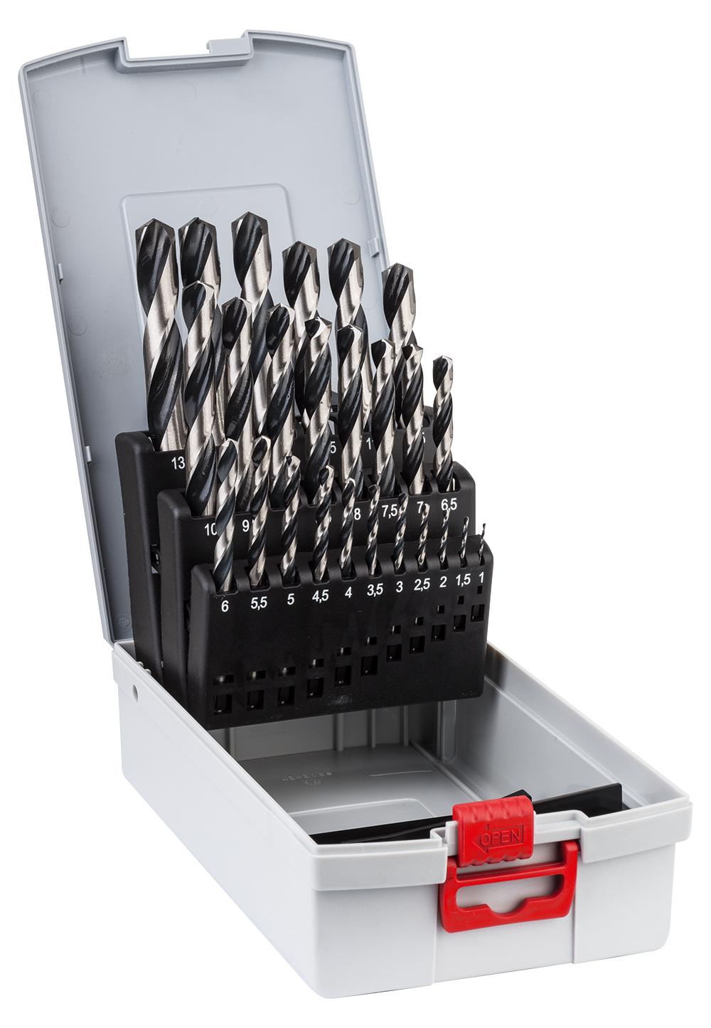 Bosch 2608577352 Hss-R  Metal Drill Bit Set - 25Pc