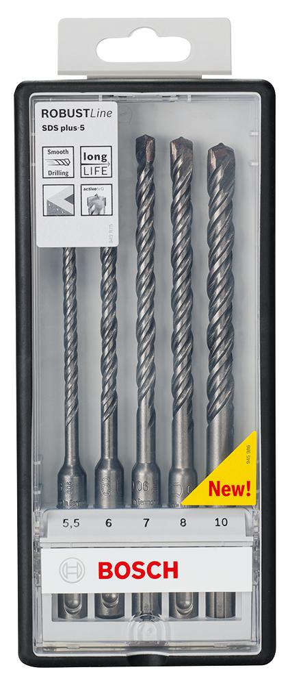 Bosch 2607019929 Sds Plus-5 Drill Bit Set - 5Pc