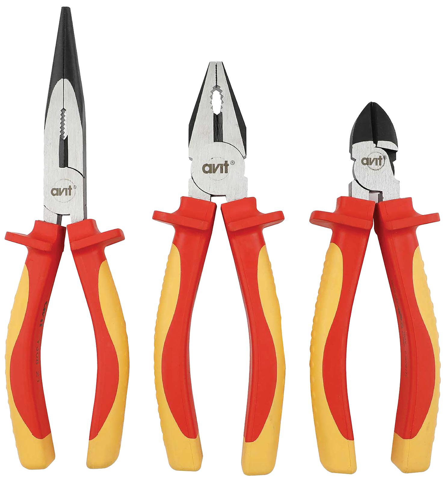 Avit Av06051 Insulated Plier Set, 3Pc