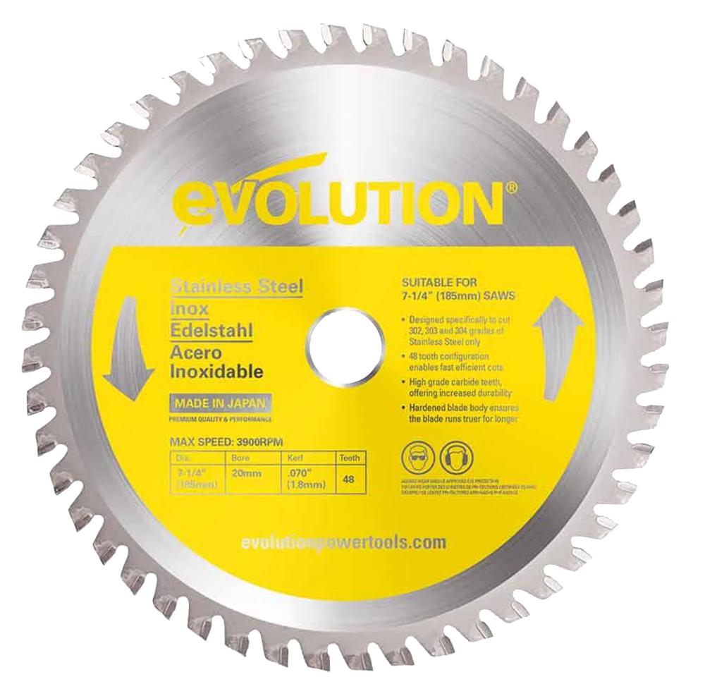 Evolution S180Tct-48Cs Stainless Steel Blade 180Mm (48T)