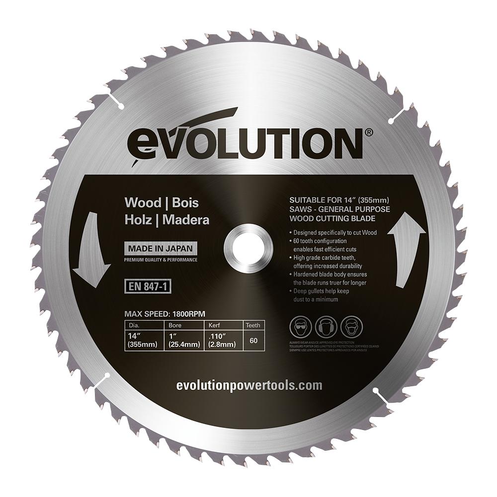 Evolution Gw355Tct-60 General Wood 355Mm (60T)