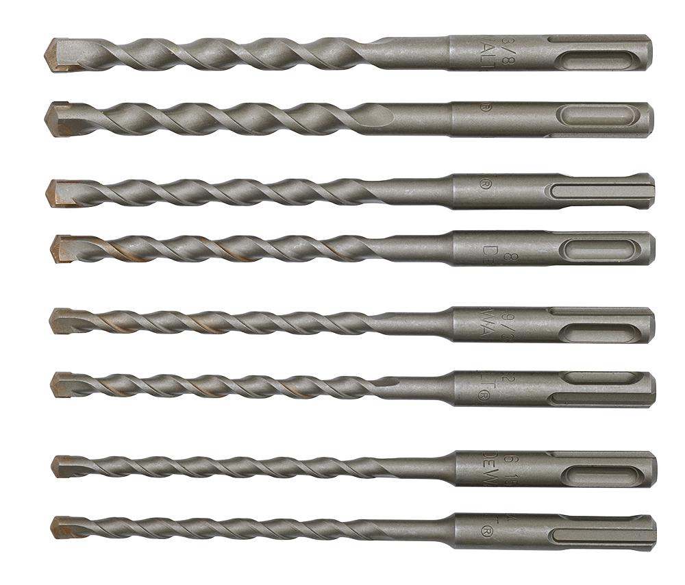 Dewalt Dt60300-Qz 6Mm. 7Mm. 8Mm. 10Mm Sds+ Drill Bit Set