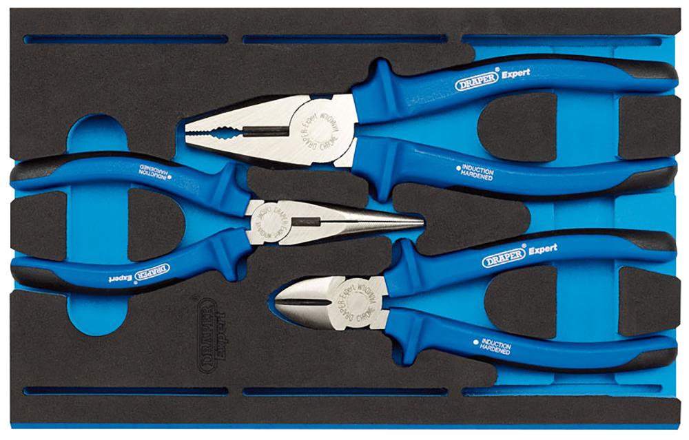 Draper Tools 63262 Plier Set, 3Pc