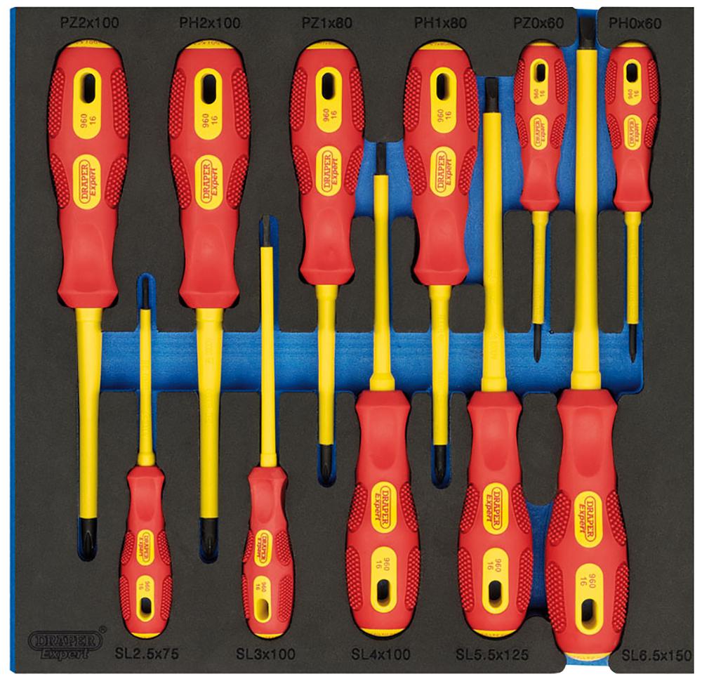 Draper Tools 63379 Vde Screwdriver Set, 11Pc