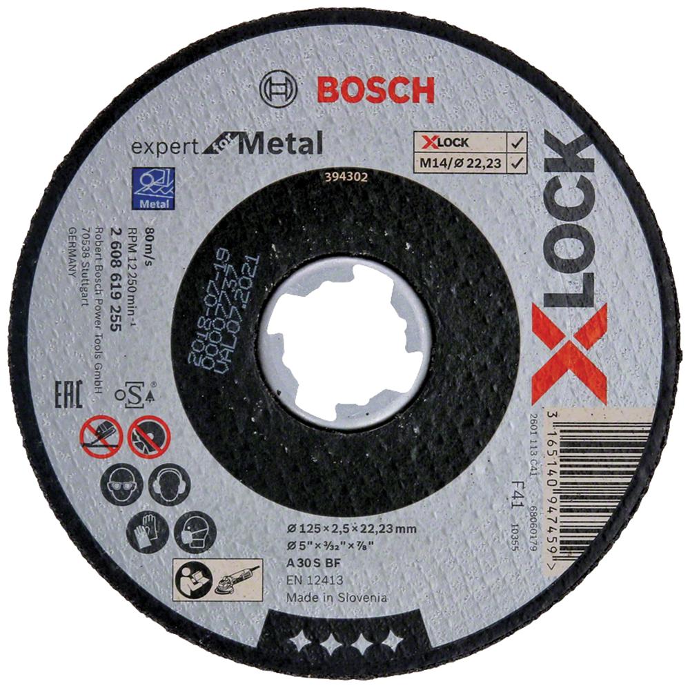 Bosch - Professional (Blue) 2608619255 Grinding Disc, 80Mps, 22.23Mm Bore