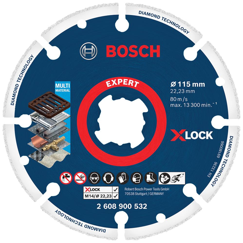 Bosch - Professional (Blue) 2608900533 Grinding Disc, 80Mps, 22.23Mm Bore