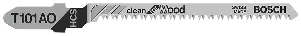 Bosch - Professional (Blue) 2608630031 Jigsaw Blade  Clean For Wood (Pk5)