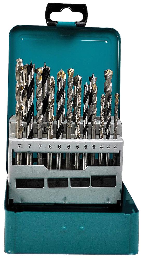 Makita D-47173 Mixed Drill Bit Set - 18Pc