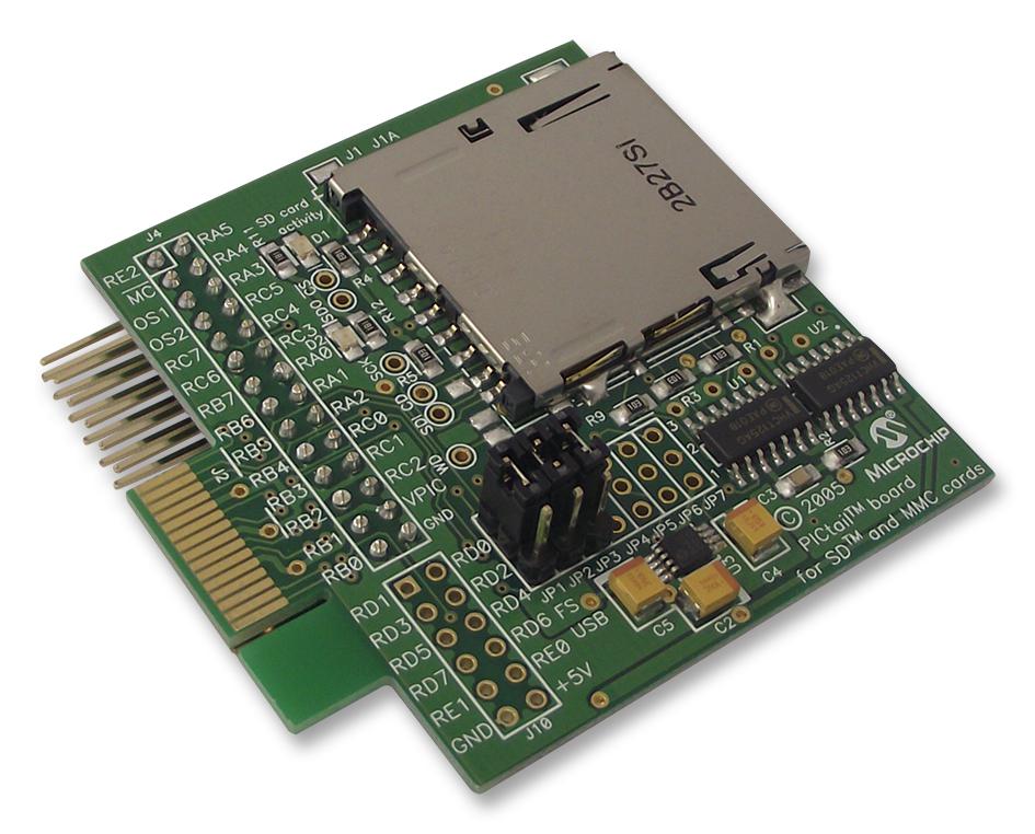 Microchip Ac164122 Pictail, Sd/mmc, Daughter Board