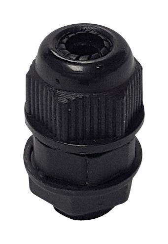 Davies Molding Gc2000-A Cable Gland, Nylon 6, 3.5Mm-6.5Mm, Black