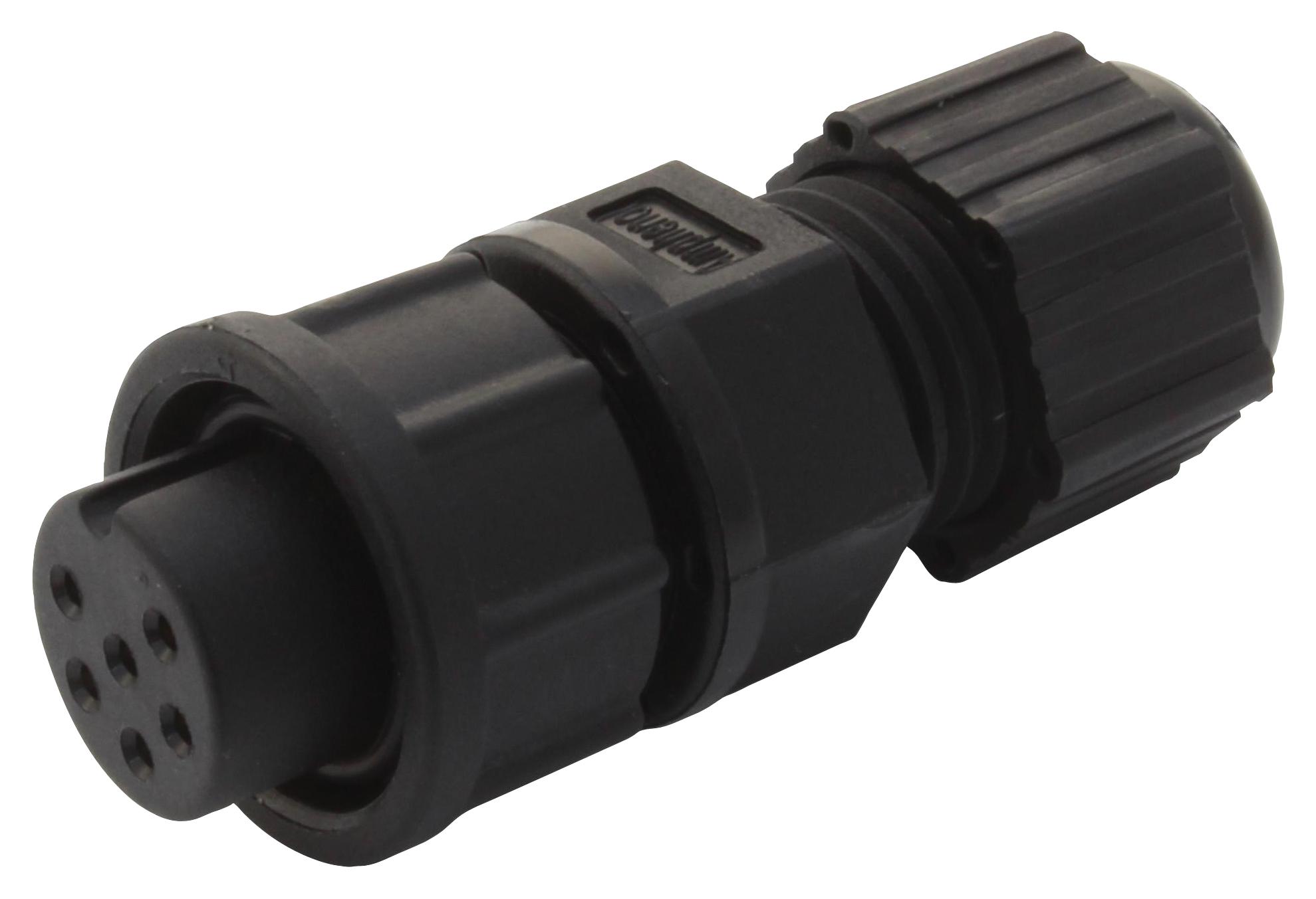 Amphenol Ltw Dc-02Bffb-Sl7001. Circular Connector, 2Pos, Rcpt, Cable