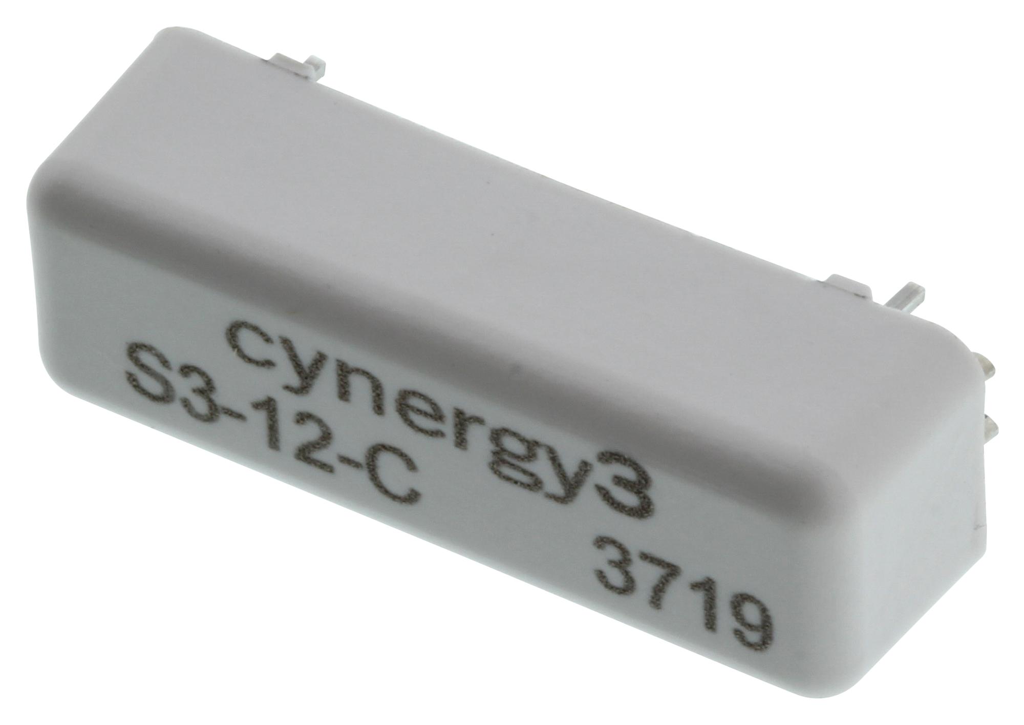 Sensata / Cynergy3 S3-12-C Reed Relay, Spdt, 12Vdc, 0.25A, Tht